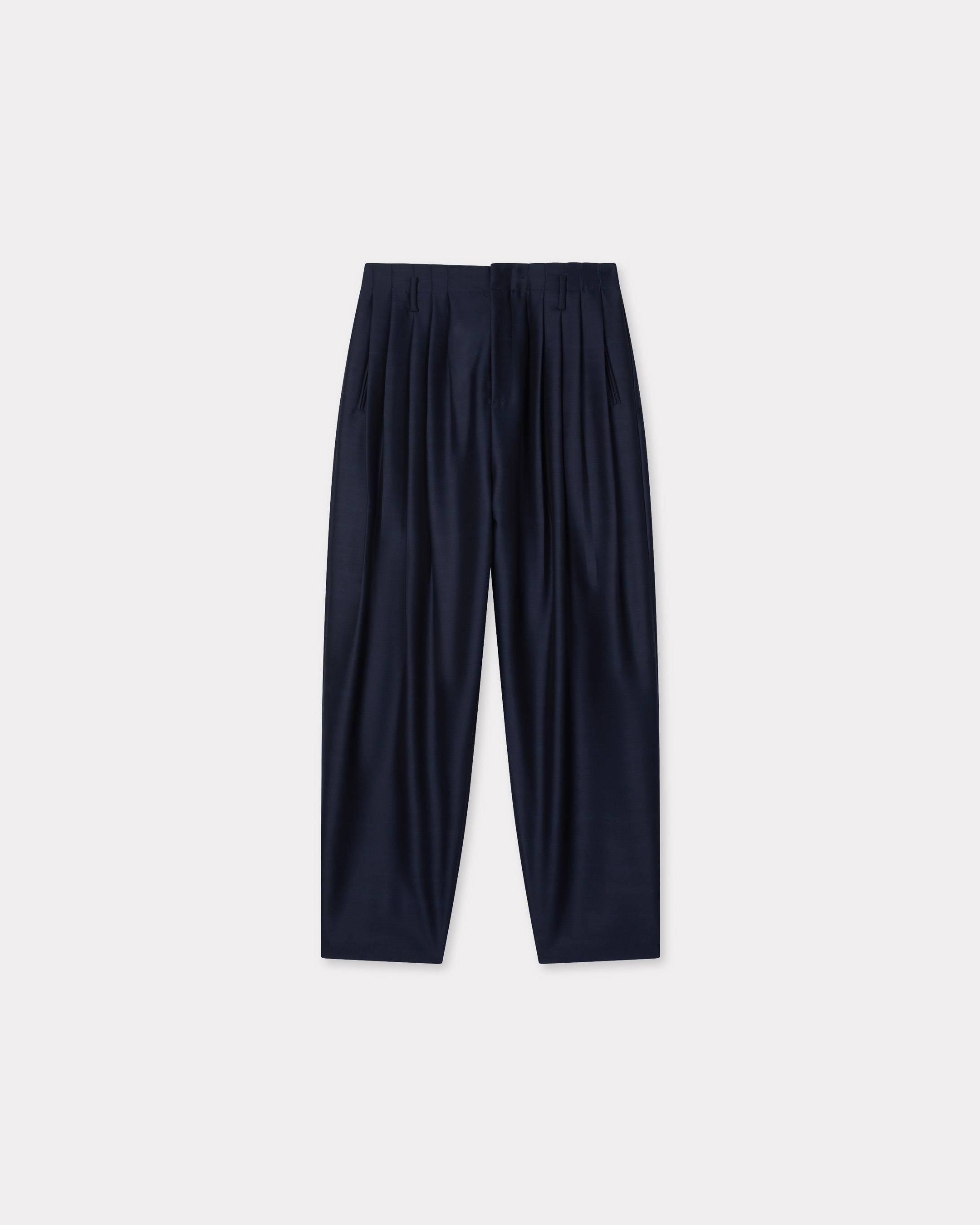 euro kenvy 極　Luxspo Pleats Pant ネイビー FG55PA3849FA.76_P_01.jpg?twic=